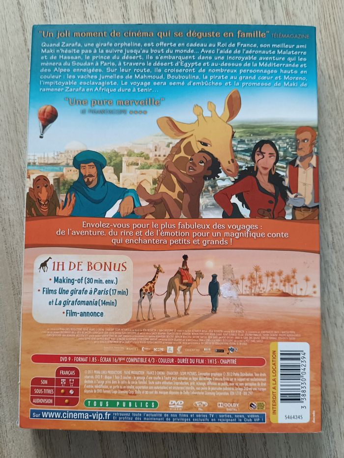 DVD Zarafa Neuf - photo numéro 5