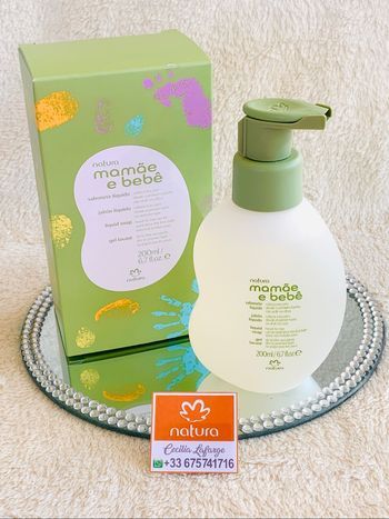 Savon liquide, gel pour bébé Natura Mamãe e Bebê