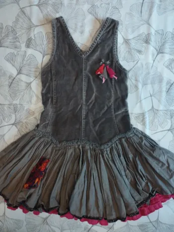Robe Eliane et Lena 6 ans