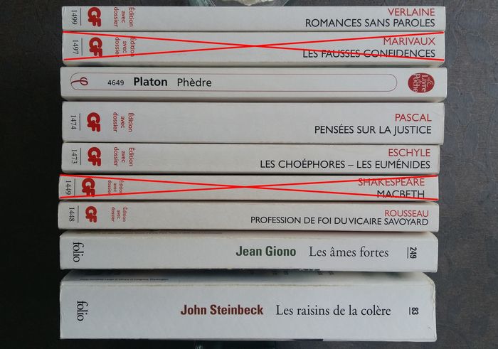 📚 Lot LIVRES roman littérature et philosophie