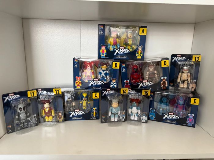 Bearbrick lottery X-men (full set) - photo numéro 4