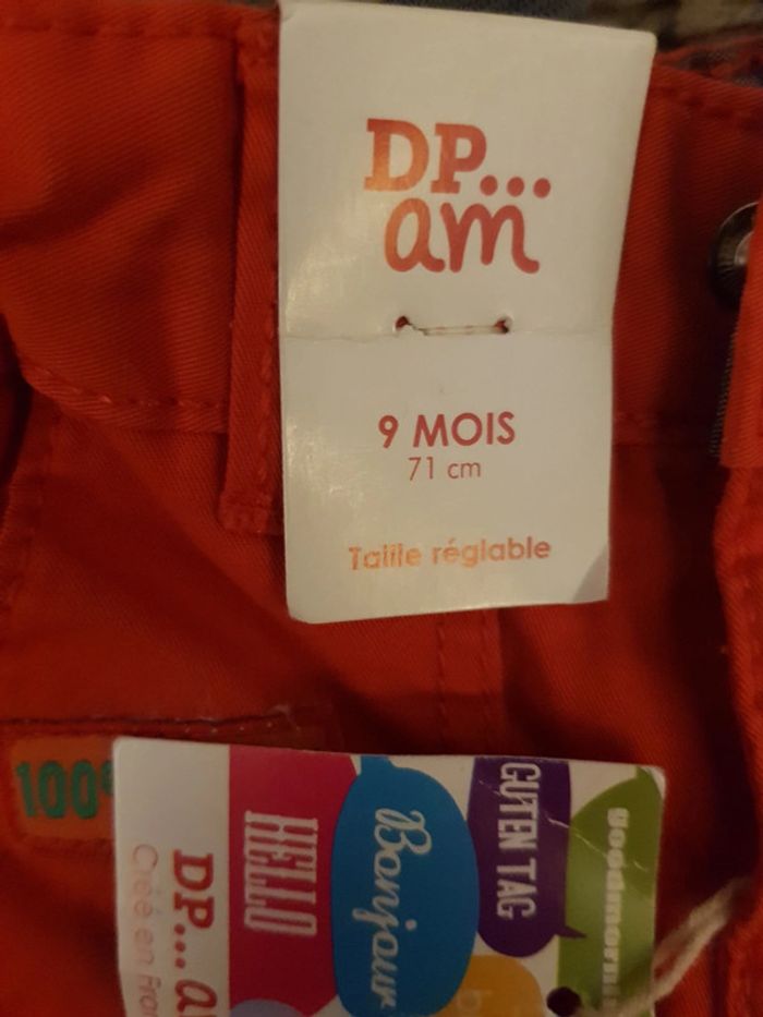 Pantalon DPAM 9 mois neuf - photo numéro 3