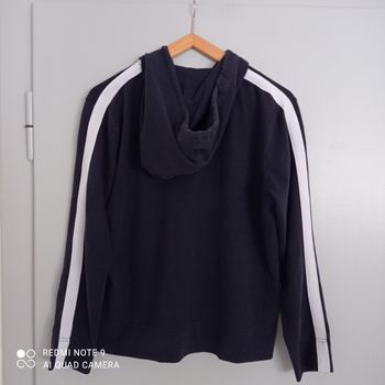 Sweat zippé marine XS