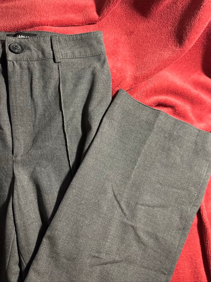 Pantalon gris - Pull and Bear - photo numéro 5