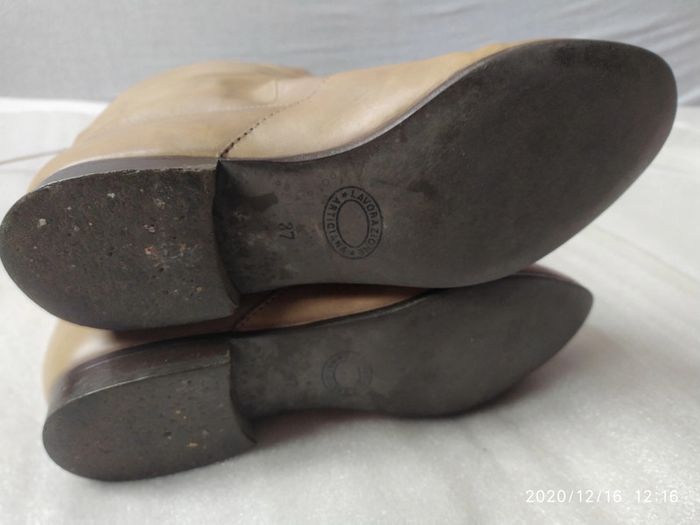 Bottes cuissardes en cuir P37 - photo numéro 7