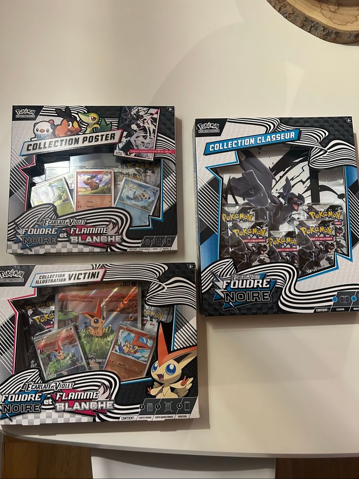 Lot de 3 coffrets Pokémon EV10.5