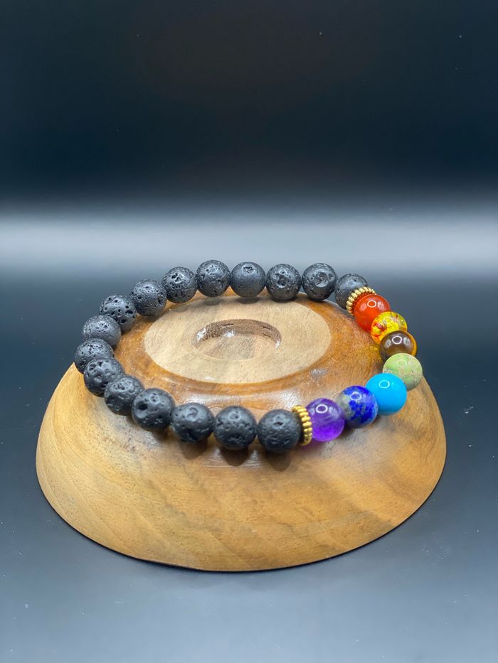 Bracelet 7 chakras neuf dans sa boîte à bijoux - photo numéro 4