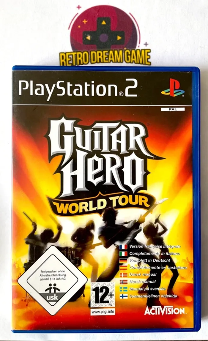 Guitar hero world tour sur PS2