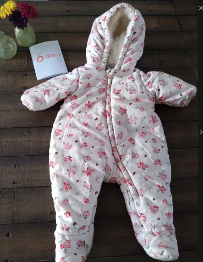 Combinaison pilote petit bateau 6 mois bébé fille