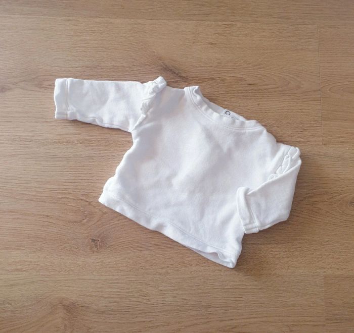 🩷 Sweat 1 mois Kiabi #emyfleury_1moisfille - photo numéro 1