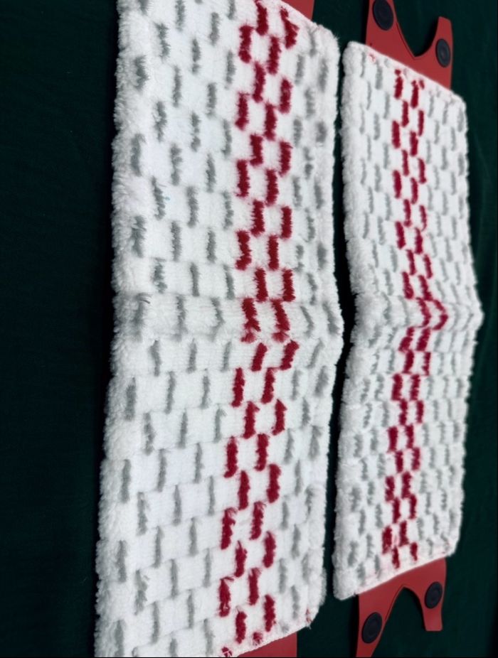 Lot de 2 serpillières compatible balai Vileda - photo numéro 3