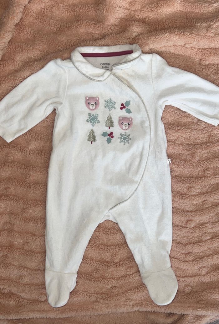 Pyjama blanc 3 mois - photo numéro 8