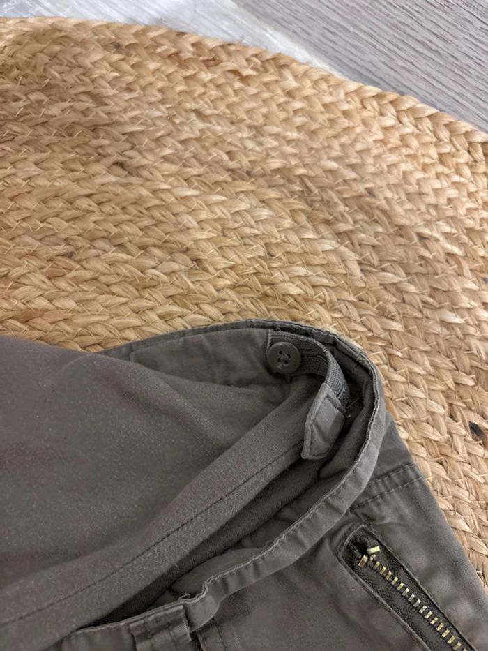 Jupe kaki grossesse taille 40 réglable - photo numéro 3
