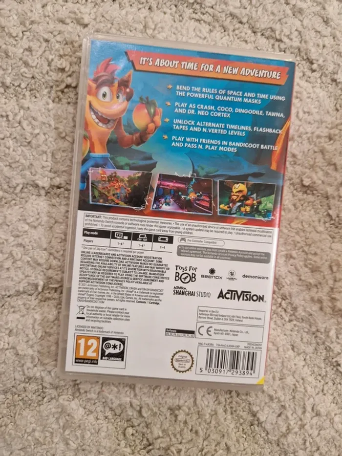 Crash 4 switch - photo numéro 2