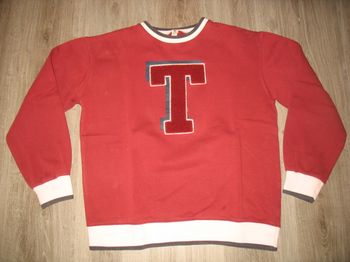 SWEAT SHIRT BORDEAUX GARÇON "TWEENS BY TAPE A L’ŒIL" - 16 ANS - n°01