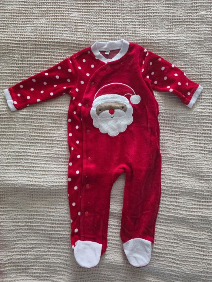 Pyjamas en velours en 12 mois