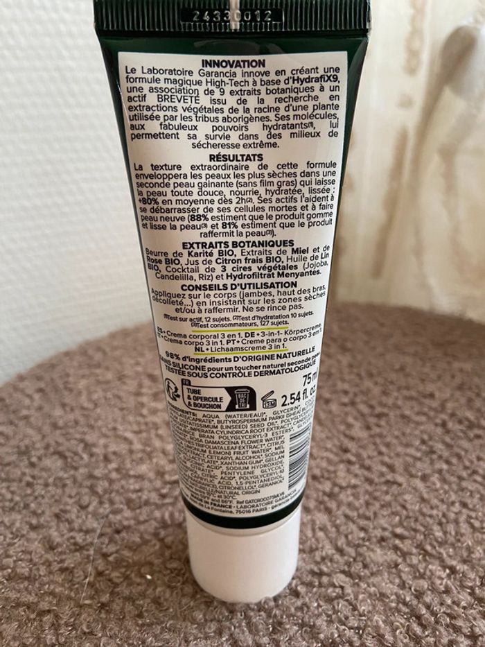 Crème corps 3 en 1 Garancia - photo numéro 2