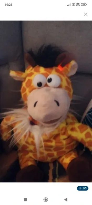 Peluche parlante et ventriloque