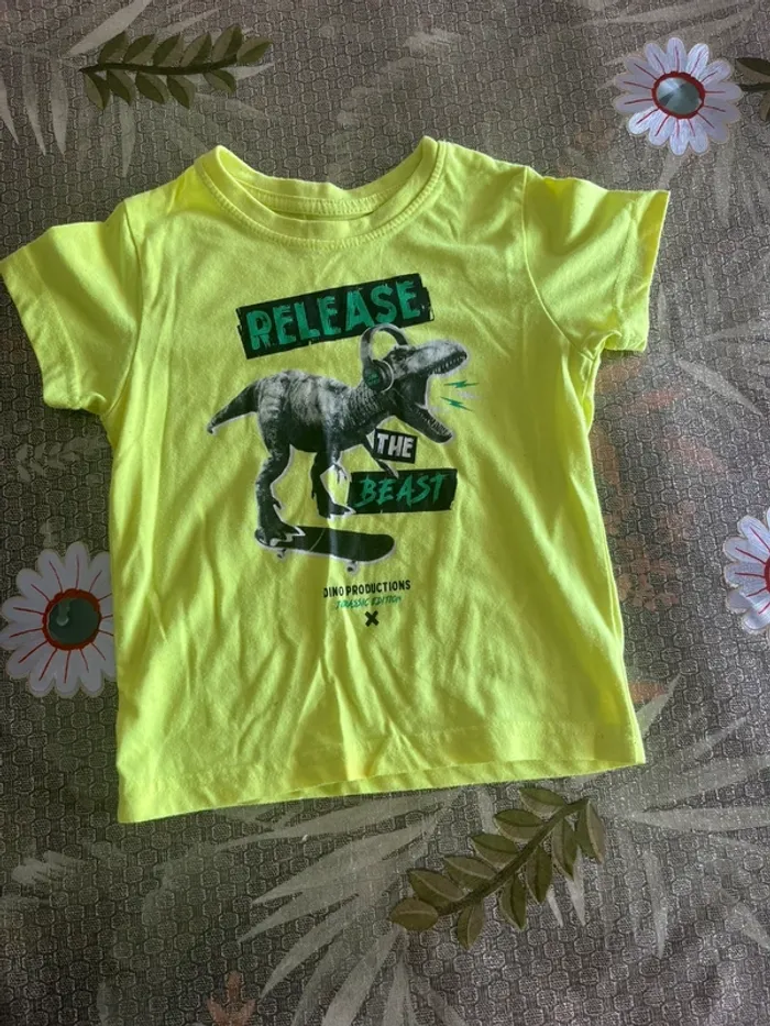 Lot de 7 tee-shirts 2/3 ans - photo numéro 5