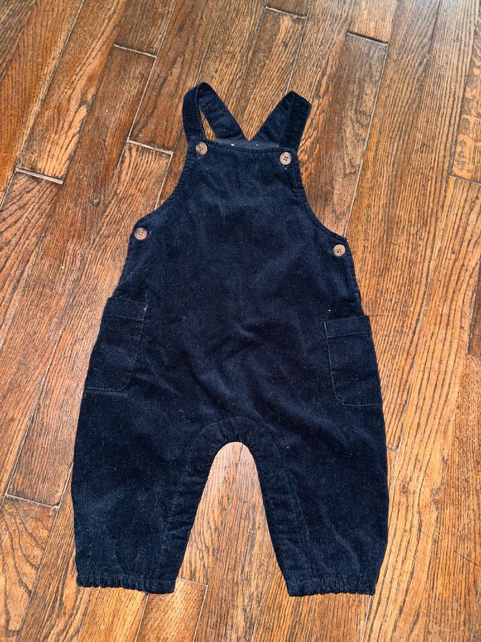 Salopette velour Bout’chou 3 mois