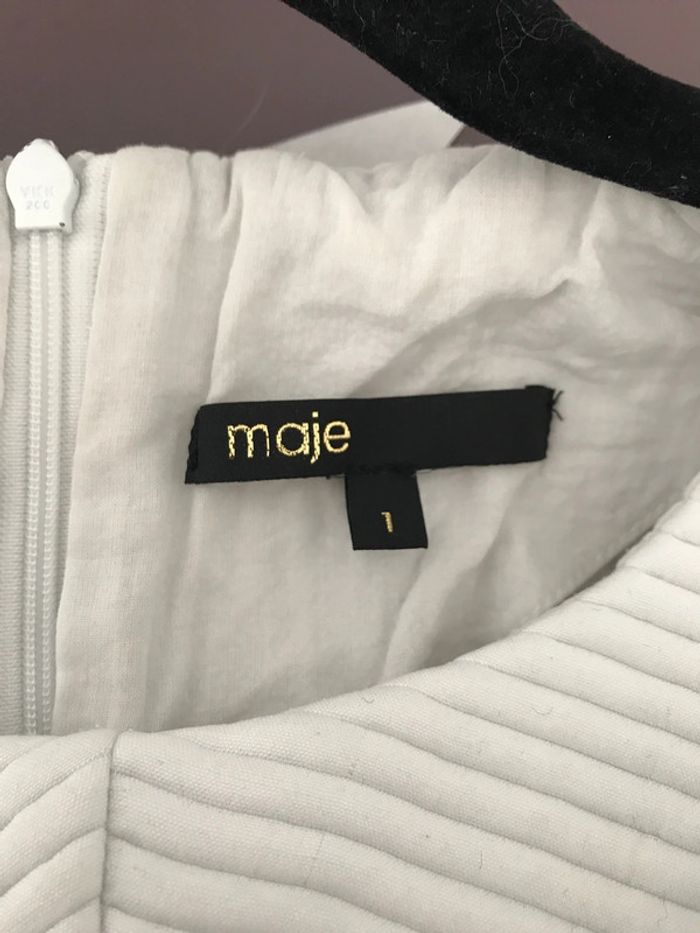 Sweat-shirt structuré Maje 36 - photo numéro 8