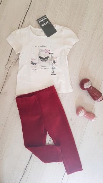 Ensemble 2 pièces fille orchestra 18mois neuf