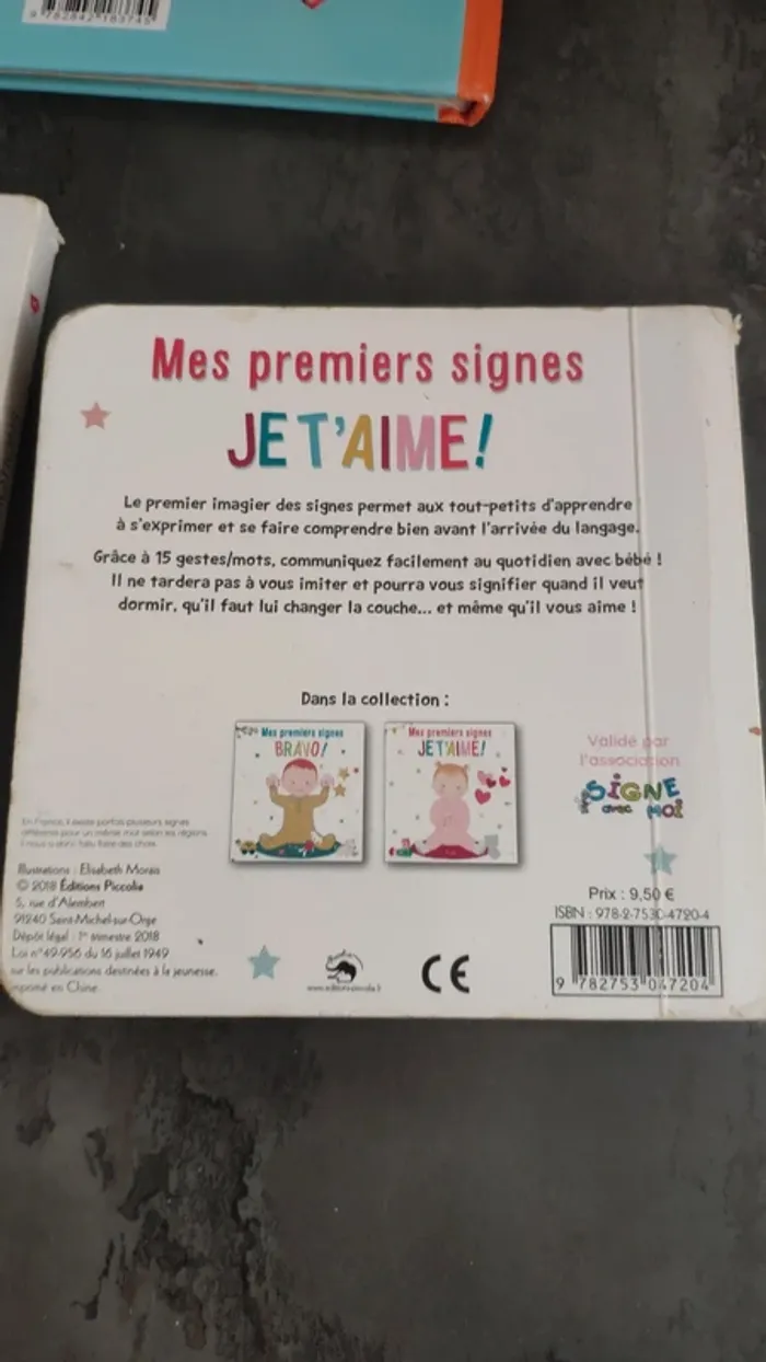 Lot de 3 livres signés avec bébés - photo numéro 6
