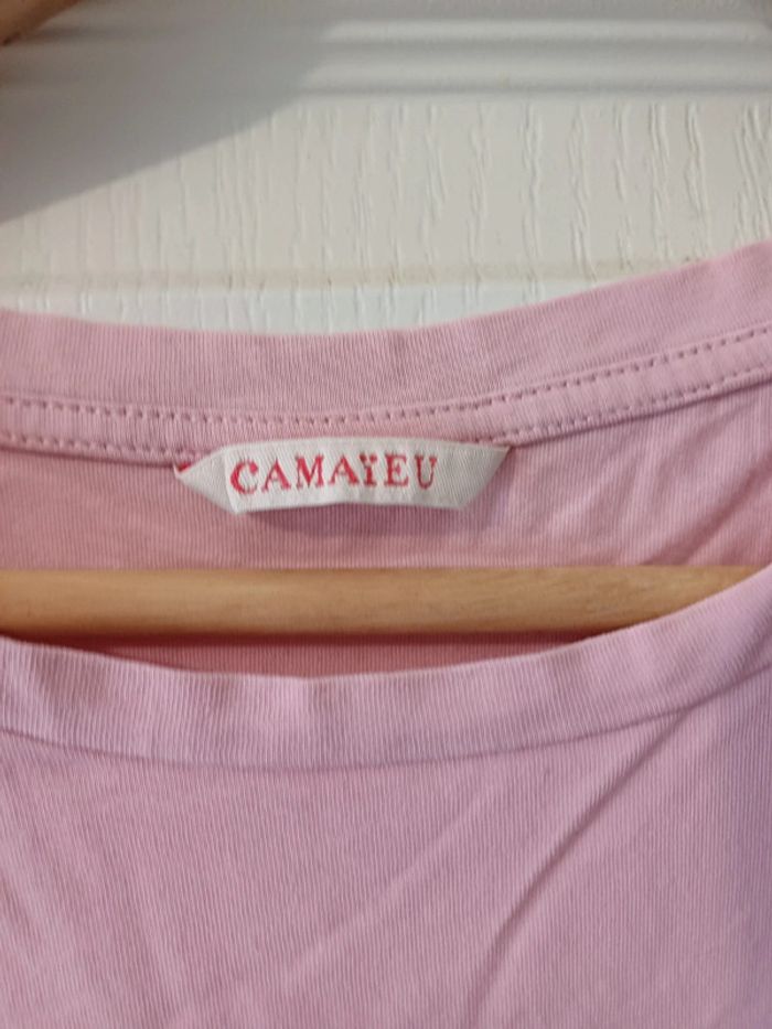 T-shirt rose taille 38 - photo numéro 3