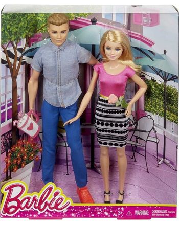 BARBIE ET KEN COFFRET NEUF