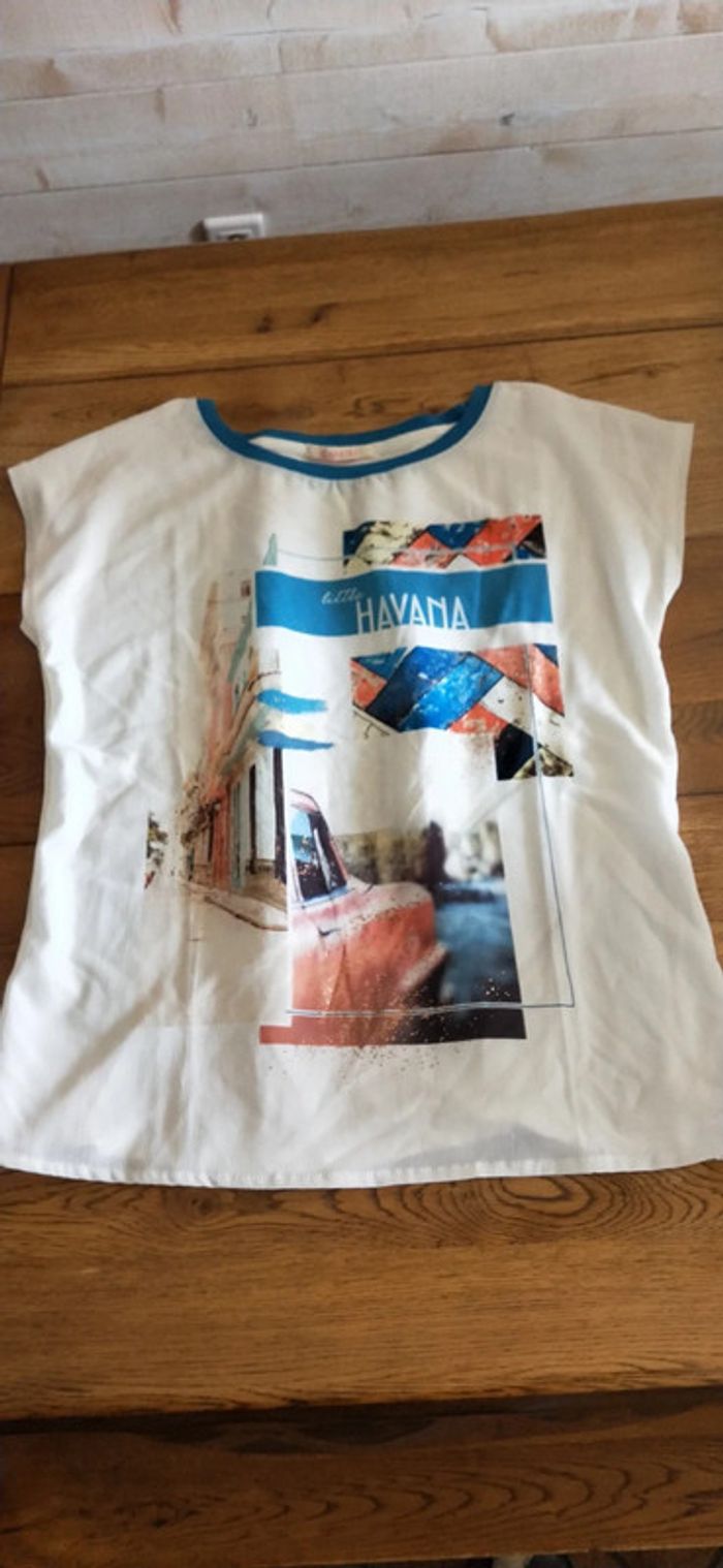 Tee-shirt fluide Camaïeu