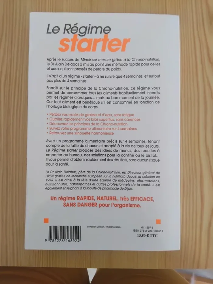 Livre "Le régime starter" 🔄 - photo numéro 3
