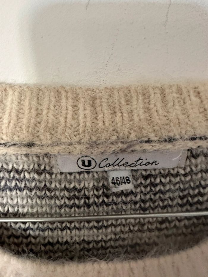 Pull grande taille femme 46, 48 - photo numéro 3