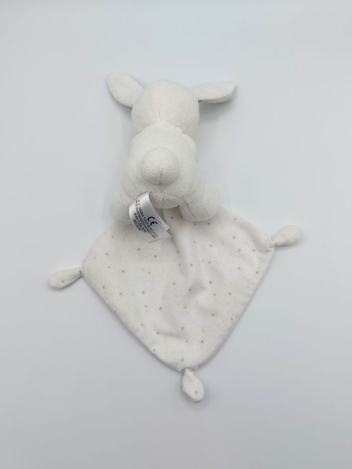 Doudou lapin mouchoir blanc SIMBA TOYS My little Bunny sweet dreams étoiles - photo numéro 3