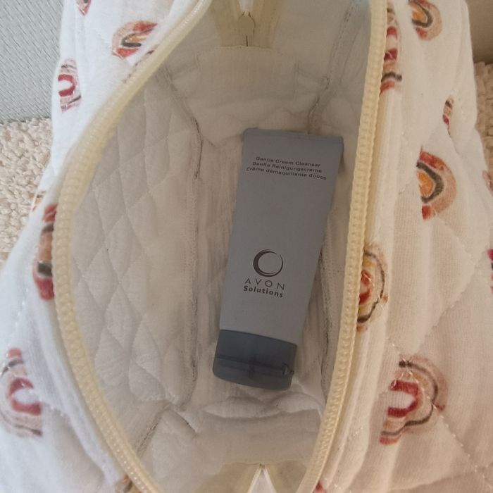 Trousse maquillage 💄 gaze de coton matelassée 🌈 - photo numéro 5