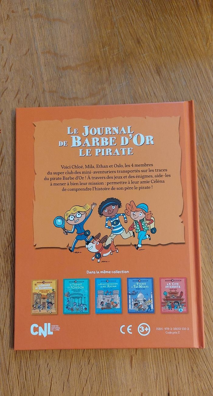 Livre "Le journal de Barbe d'Or le pirate" - photo numéro 2