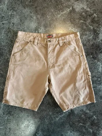 Short workwear beige homme Craftsman 34x30 Pantaloncini carpentiere uomo Zimmermannsshorts Herren