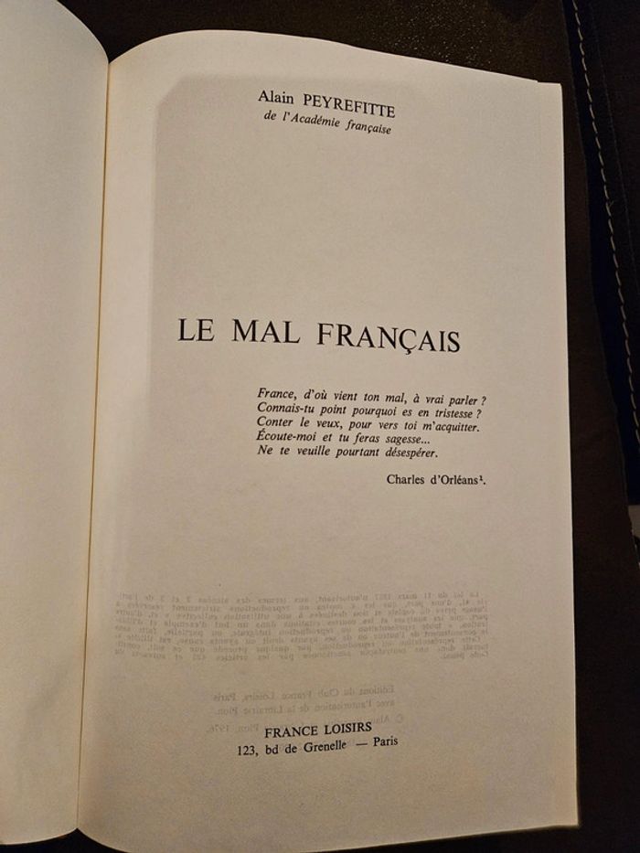 Livre "Le mal français" - photo numéro 5