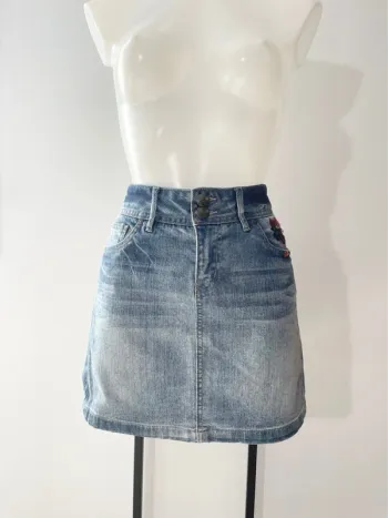 Jupe en jean cache cache