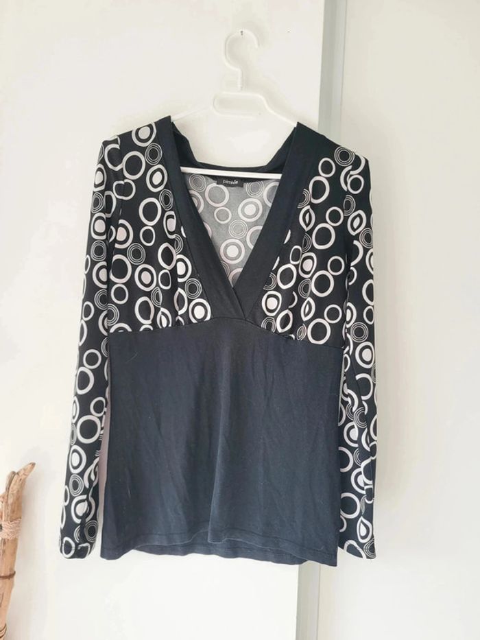 Haut Noir Femme Pimkie – Taille M