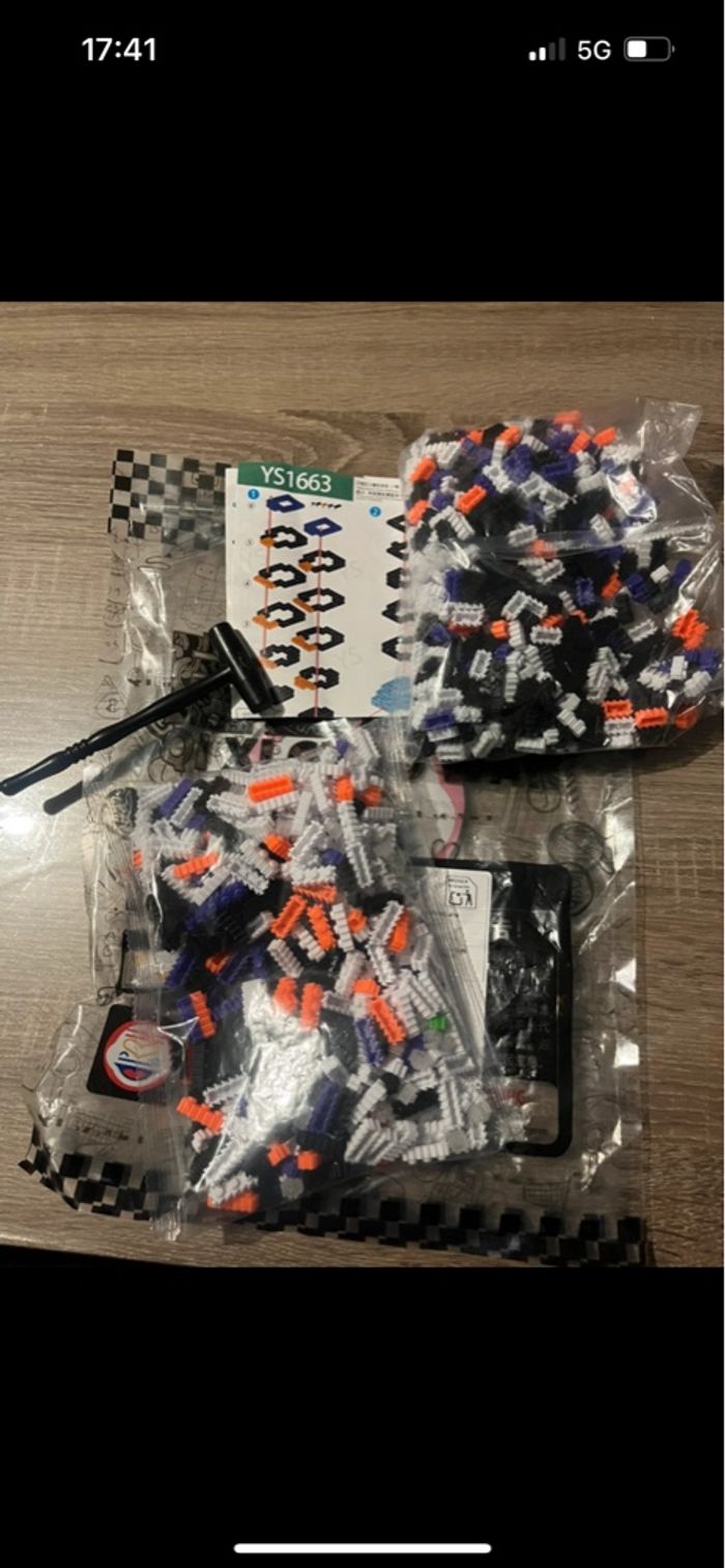 Magnifique Figurine de Construction Style Bearbrick (Halloween) - photo numéro 3