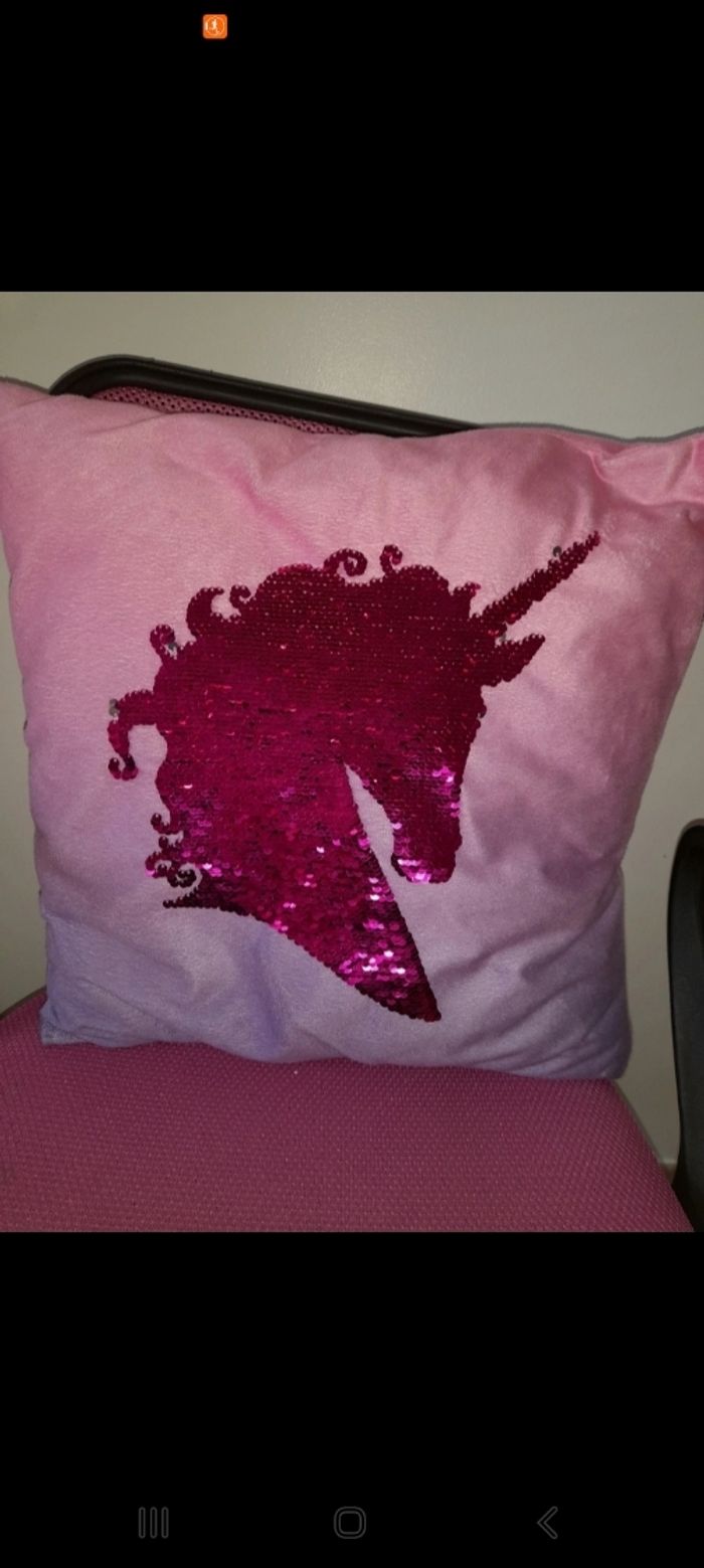 Coussin licorne - photo numéro 2
