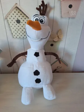 Peluche Olaf 31 cm la reine des neiges Disney