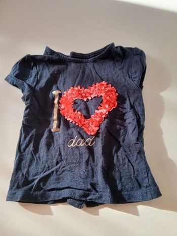 T-shirt manches courtes 1 an