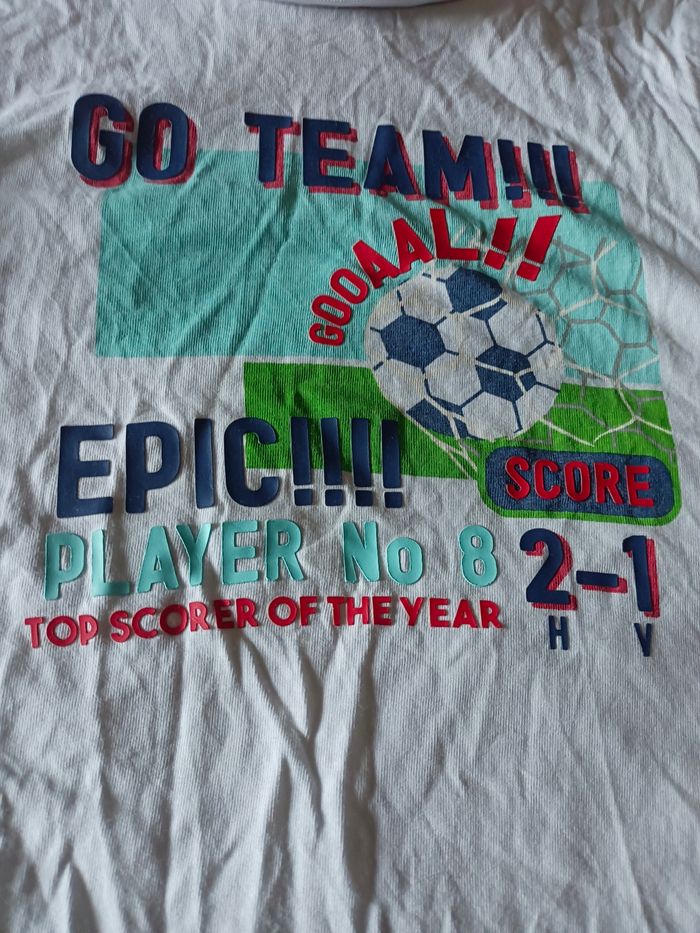 T-shirt garçon 6.7 ans - photo numéro 2