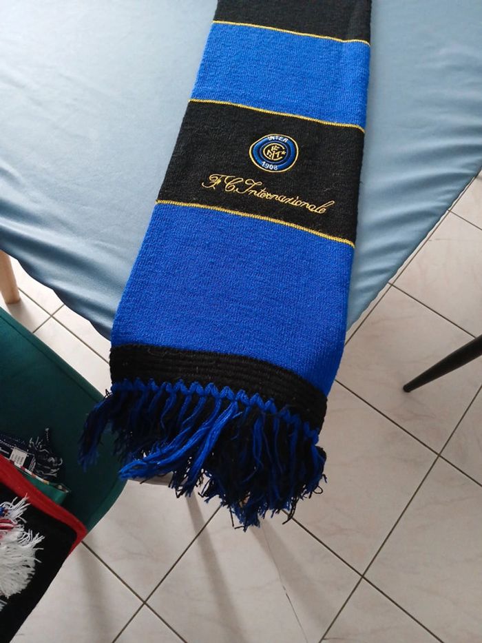 Écharpe foot inter milan Italie italia - photo numéro 2