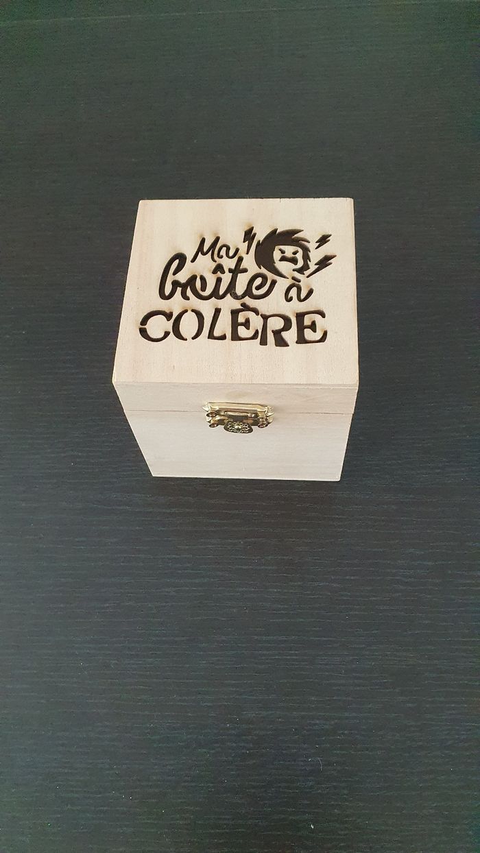 Ma boîte à colère