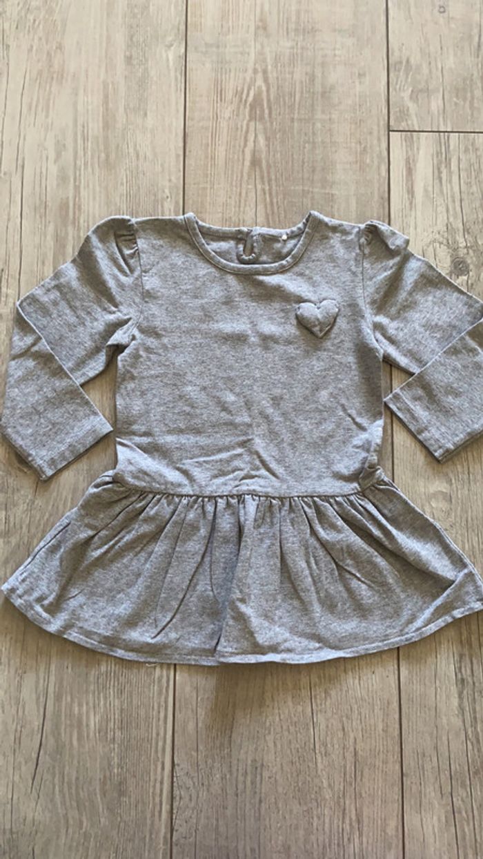Robe fille manches longues 3 ans