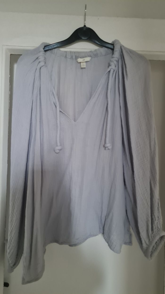 Blouse gaze de coton H&M - photo numéro 5