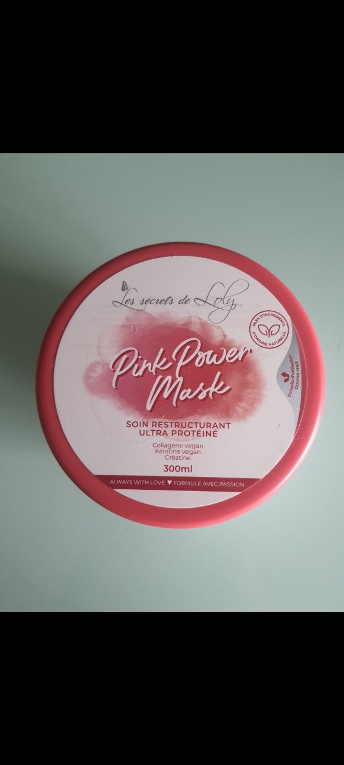 Masque Pink Power, Les Secrets de Loly, neuf - photo numéro 2