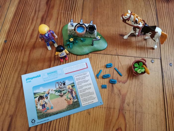 Valisette Playmobil Palefrenière 9100